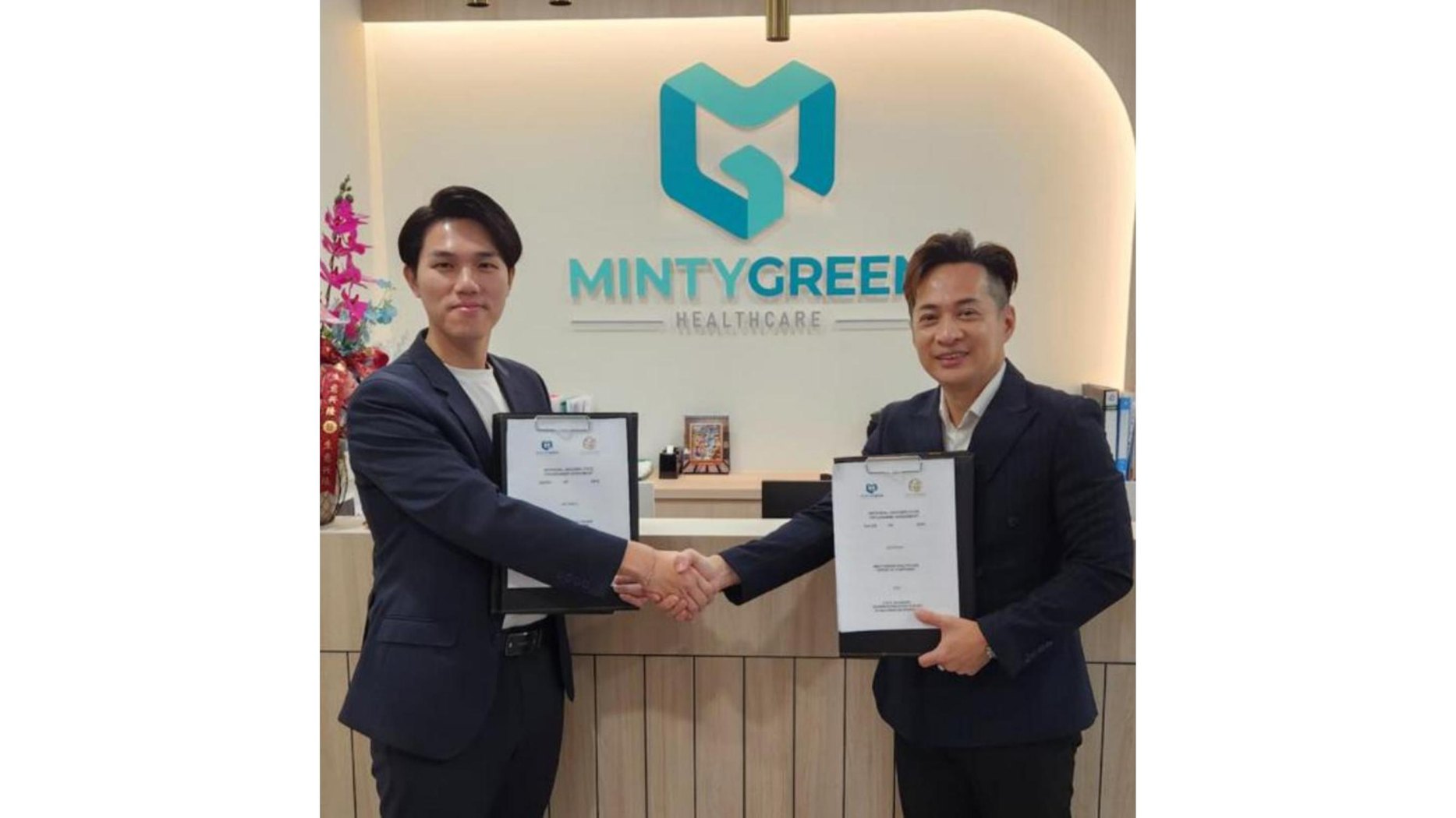 Strategic Partnership with MintyGreen Healthcare Group — MOU signing